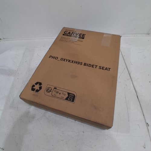 GARVEE BIDET ROUND TOILET SEAT WITH ADJUSTABLE SPRAY PRESSURE - WHITE (MODEL: PHO_0XYKXH95) image 5