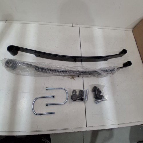 2PK TRAILER LEAF SPRING 2 LEAF SPRING - FITS E-Z-GO RVX 2008 OR NEWER - BLACK image 3