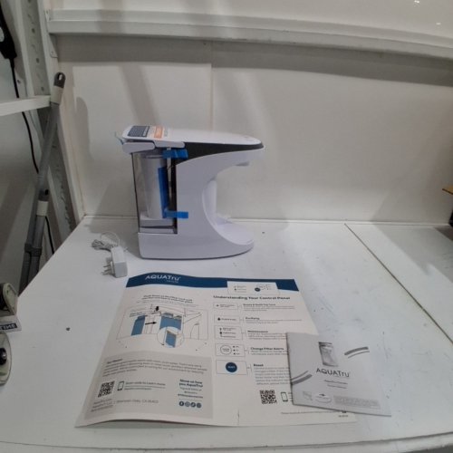AQUATRU CARAFE 4 -STAGE ULTRA REVERSE OSMOSIS COUNTERTOP WATER PURIFIER - WHITE (MODEL: AT100) image 3