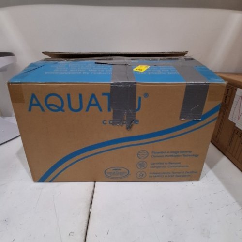 AQUATRU CARAFE 4 -STAGE ULTRA REVERSE OSMOSIS COUNTERTOP WATER PURIFIER - WHITE (MODEL: AT100) image 5