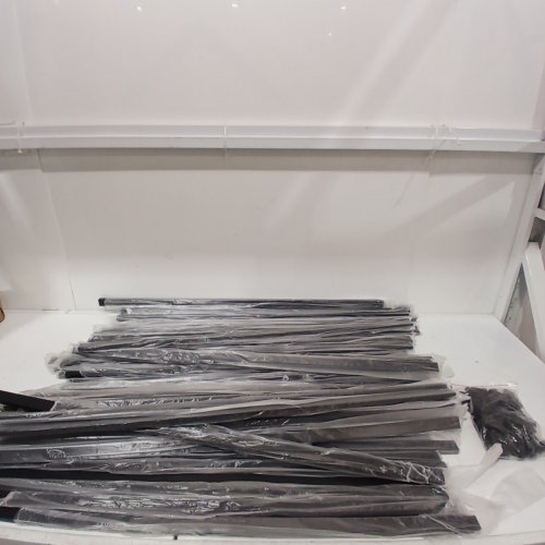 50PK RECTANGLE DECK BALUSTERS - 38" - BLACK image 2