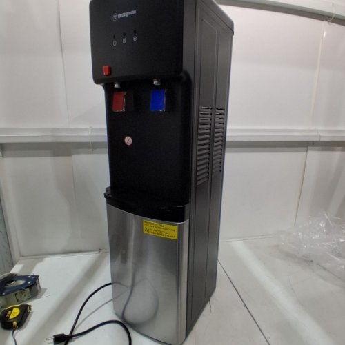 WESTINGHOUSE PREMIUM TOP LOADING WATER DISPENSER, HOT/COLD WATER - 3-5GAL BOTTLE - BLACK (MODEL: WKWDT99SS) image 4