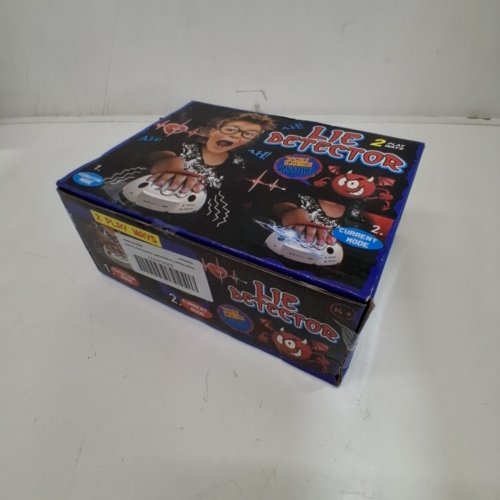 TRUTH MACHINE - MICROCURRENT ELECTRIC SHOCK LIE DETECTOR - POLYGRAPH TEST - WHITE/RED(MODEL: 85103) image 2