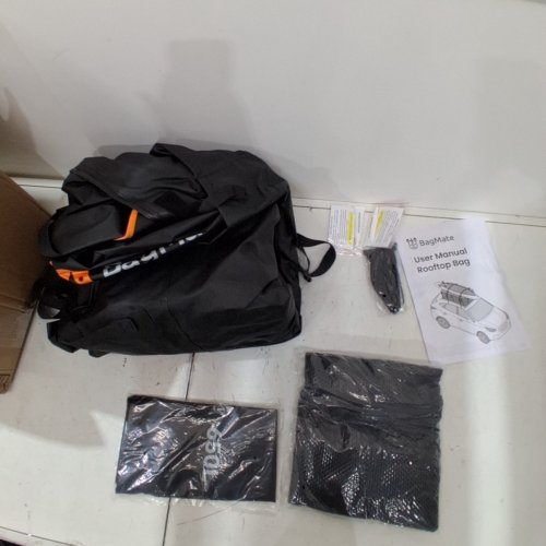 BAGMATE WATERPROOF HEAVY DUTY ROOFTOP CARGO BAG CARRIER - 650L - BLACK image 3