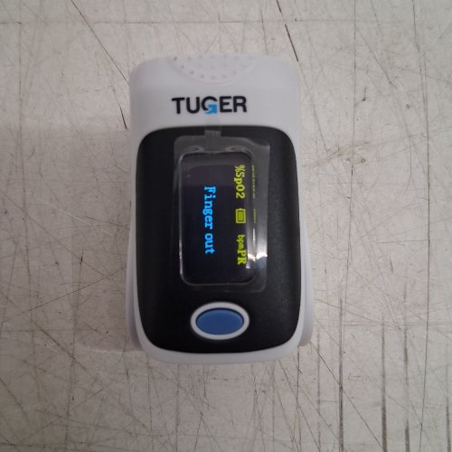 TUGER PULSE BATTERY OXIMETER - WHITE/BLACK image 2