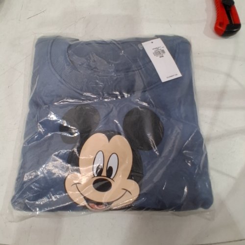 BOYS OLD NAVY X DISNEY OVERSIZED FLEECE SWEATSHIRT - SMALL- BLUE image 2
