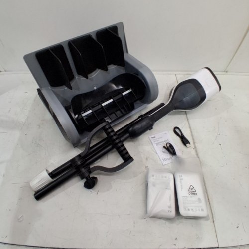 LITHELI U20 BRUSHLESS CORDLESS BATTERY-OPERATED SNOW SHOVEL - 12" - 2X20V - BLACK/WHITE (MODEL: EGT090041)) image 3