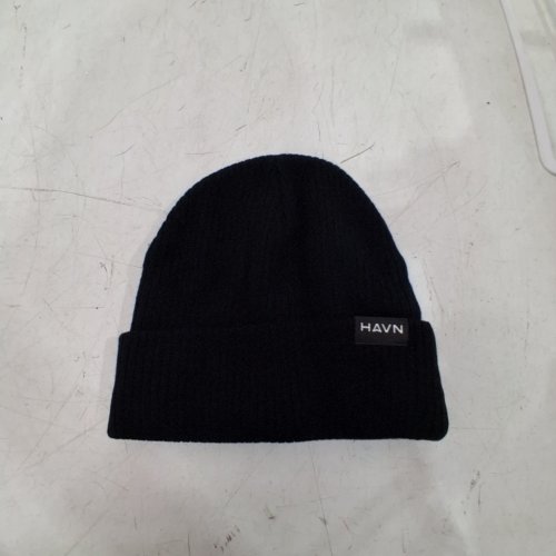 UNISEX HAVN BY LAMBS WAVESTOPPER KNIT BEANIE - BLACK image 2