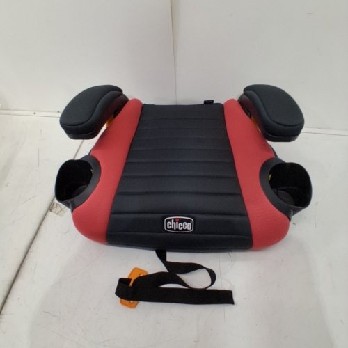 CHICCO GOFIT BELT-POSITIONING BACKLESS BOOSTER - 40-110LBS MAX - RED/BLACK (MODEL: 7976492) image 2