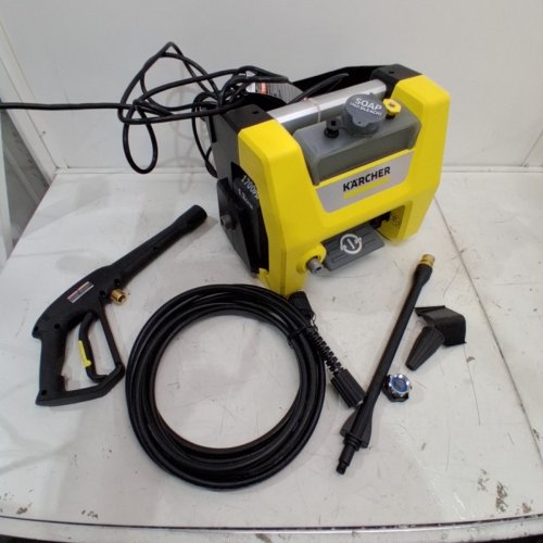 KARCHER CUBE ELECTRIC POWER PRESSURE WASHER WITH POWER NOZZLE - 1700PSI/1.2GPM - YELLOW/BLACK (MODEL: K1700) image 3