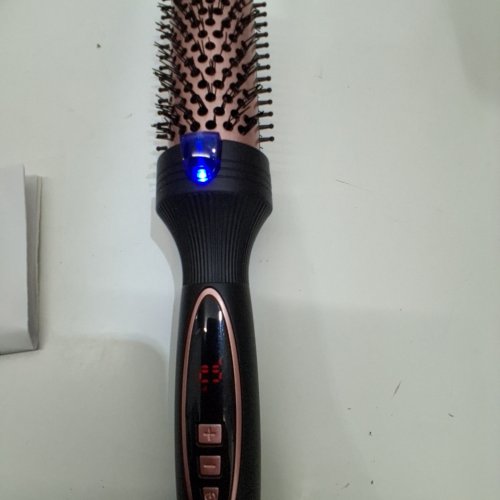 PHOEBE HOT CERAMIC CURLING IRON BRUSH WAND WITH DIGITAL DISPLAY - 1.5" - (MODEL: J168) image 2