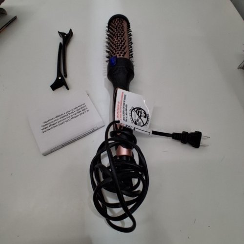 PHOEBE HOT CERAMIC CURLING IRON BRUSH WAND WITH DIGITAL DISPLAY - 1.5" - (MODEL: J168) image 3