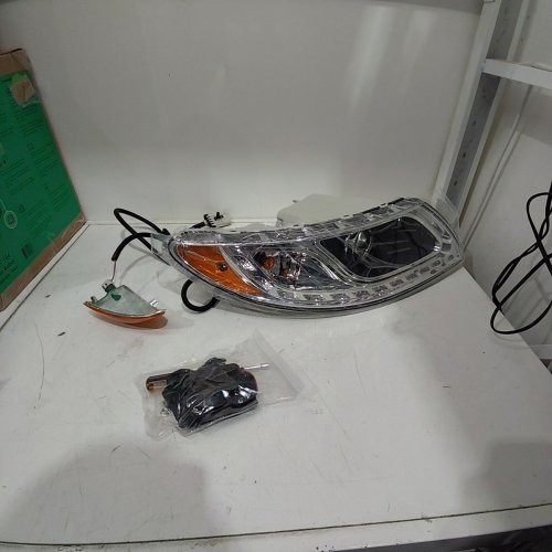 SEASSAUTO LEFT SIDE HEADLIGHT FOR VARIOUS DURASTAR MODELS - ORANGE/GREY (MODEL: UT-IDU-0002-L) image 2