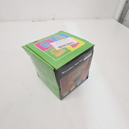 MICROFIBER MINI ROBOTIC MOP BALL PET TOY - MULTICOLOR image 3
