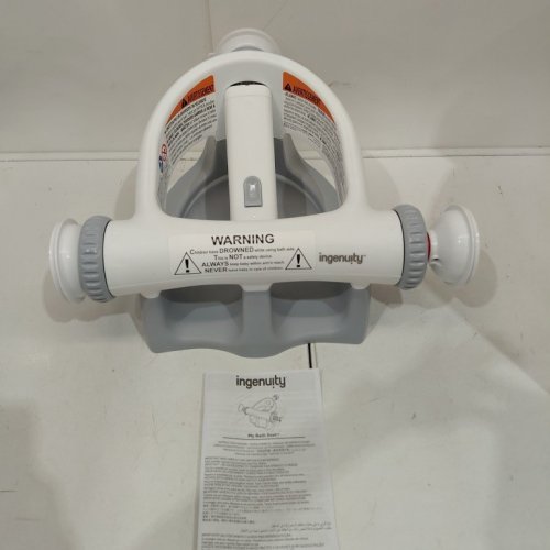 SUMMER BY INGENUITY MY BATH SEAT, SUPPORTS TRANSITION TO ADULT TUB - AGES 5-10M - GREY image 2