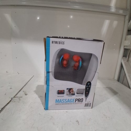 HOMEDICS SHIATSU VIBRATION HEAT MASSAGE PILLOW WITH REMOTE - GRAY (MODEL: SP-125H) image 5