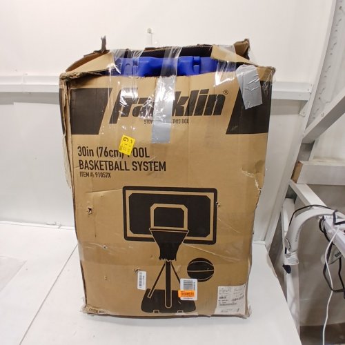 FRANKLIN SPORTS POOL BASKETBALL HOOP - 30" - BLUE (MODEL: 91057X) image 4