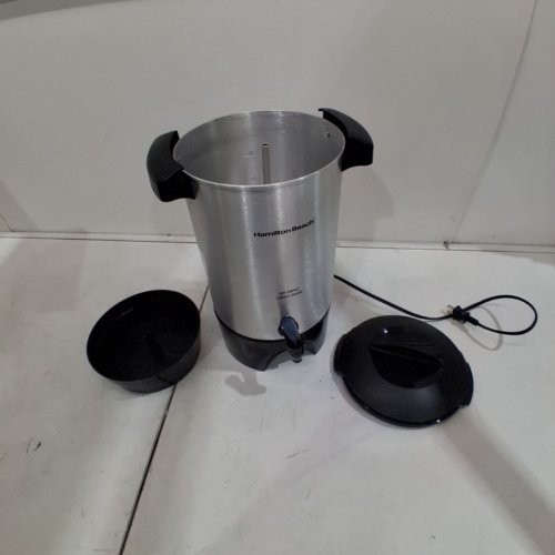 HAMILTON BEACH COFFEE URN - 45 CUP CAPACITY - STAINLESS STEEL (MODEL: 40515CR) image 3