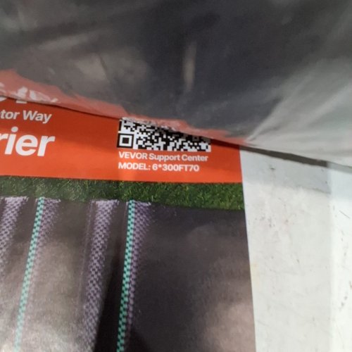 POLYPROPYLENE WOVEN FABRIC FOR LANDSCAPING - 6FT X 300FT - BLACK (MODEL: 6*300FT70) image 3