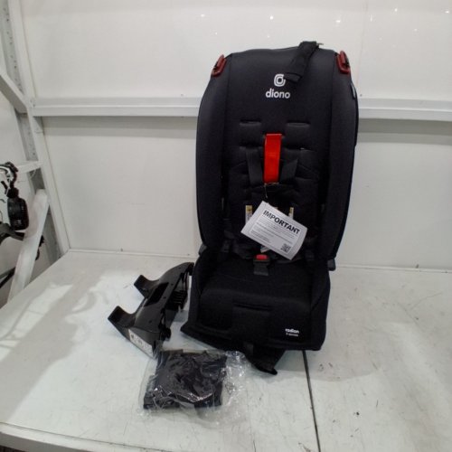 DIONO RADIAN 3R ALL-IN-ONE CONVERTIBLE REAR/FORWARD FACING CAR SEAT - UP TO 10 YEARS - 119LB MAX - GREY/BLACK (MODEL: 50625-NA-01) image 3