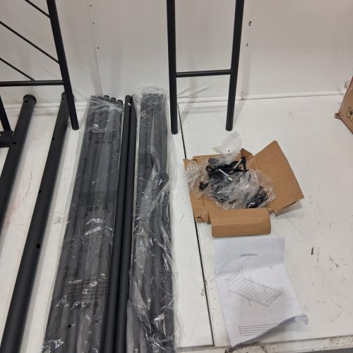 YAHEETECH BED FRAME - TWIN - BLACK (MODEL: 615974) image 4