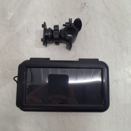 WATERPROOF SMARTPHONE HOLDER BICYCLE BRACKET - PHONES 4.7" - 6.8" - BLACK (MODEL: DS-DC1) image 3