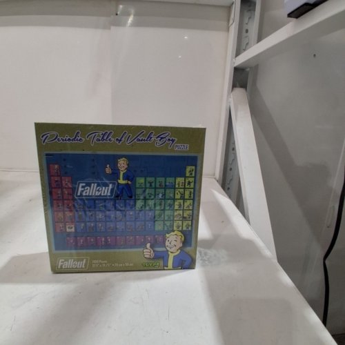 1000PC TOYNK FALLOUT PERIODIC TABLE OF VAULT BOY JIGSAW PUZZLE - 19.75"X 27.5" - MULTICOLOR (MODEL: 2631185) image 2