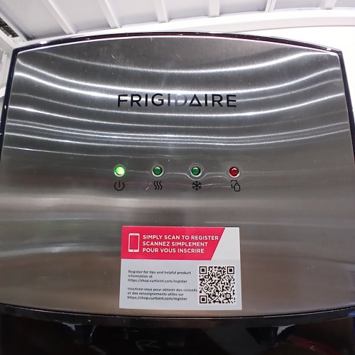 FRIGIDAIRE HOT AND COLD WATER DISPENSER - 5 GALLON - STAINLESS STEEL/BLACK (MODEL: EFWC505) image 2
