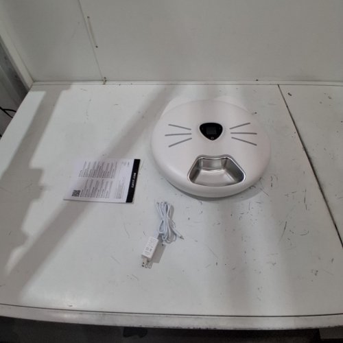 CATIT PIXI SMART 6-MEAL PET FEEDER WITH ICE PACKS TO KEEP FOOD FRESH - WHITE (MODEL: 43754) image 3