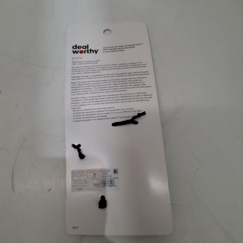 DEALWORTHY USB-C TO HDMI ADAPTER - BLACK image 3