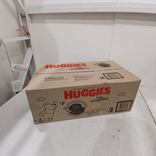 168PK HUGGIES LITTLE SNUGGLERS DIAPERS - SIZE 3 - WINNEY THE POOH image 2