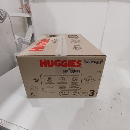 168PK HUGGIES LITTLE SNUGGLERS DIAPERS - SIZE 3 - WINNEY THE POOH image 3