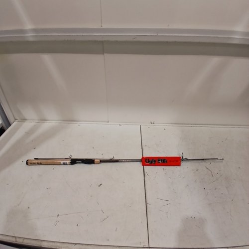 UGLY STIK ELITE SPINNING FISHING ROD - 6FT 6" - ULTRA LIGHT - GREY (MODEL: ‎USELSP662UL) image 2