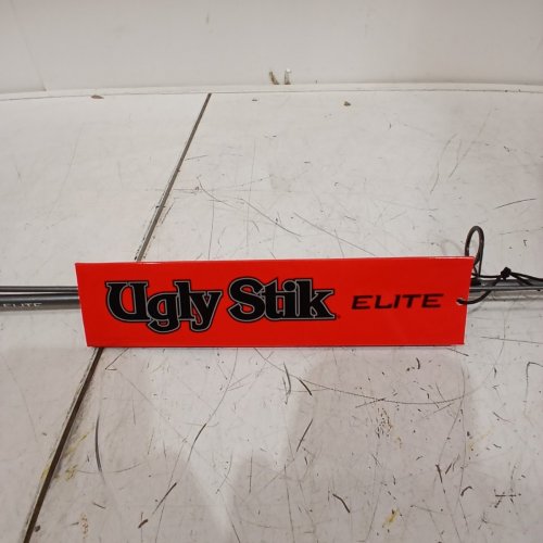 UGLY STIK ELITE SPINNING FISHING ROD - 6FT 6" - ULTRA LIGHT - GREY (MODEL: ‎USELSP662UL) image 3
