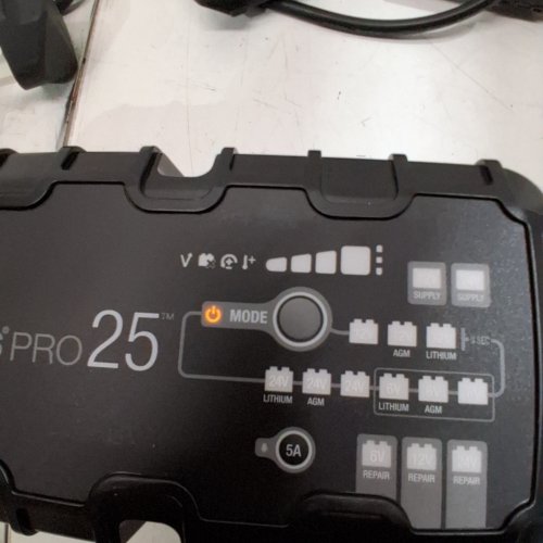 NOCO GENIUSPRO 25 FULLY AUTOMATIC SMART CHARGER AND MAINTAINER 6/12/24 VOLTS 25 AMP (MODEL:‎GENIUSPRO25) image 2