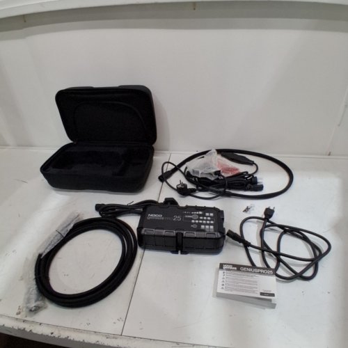 NOCO GENIUSPRO 25 FULLY AUTOMATIC SMART CHARGER AND MAINTAINER 6/12/24 VOLTS 25 AMP (MODEL:‎GENIUSPRO25) image 3