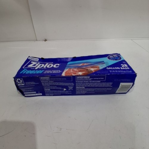 28PK ZIPLOC FREEZER GALLON STAND-UP BAGS FOR FOOD STORAGE - 1 GAL image 4