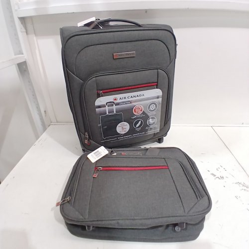 2PC AIR CANADA LUGGAGE SET - 18" / 15" - CHARCOAL (STYLE: C0809 19/15) image 3