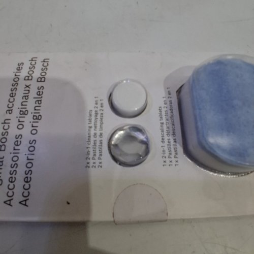 2PC BOSCH 2-IN-1 CLEANING AND DESCALING TABLETS FOR FULLY AUTOMATIC ESPRESSO MACHINES image 3