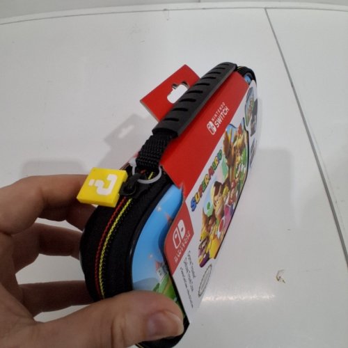 NINTENDO SWITCH SUPER MARIO GAME TRAVELER DELUXE TRAVEL CASE - MULTICOLOUR / BLACK (MODEL: NNS53A) image 3