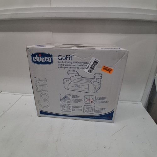 CHICCO GOFIT BELT-POSITIONING BACKLESS BOOSTER WITH LATCH - BLACK- (MODEL:7983544) image 4