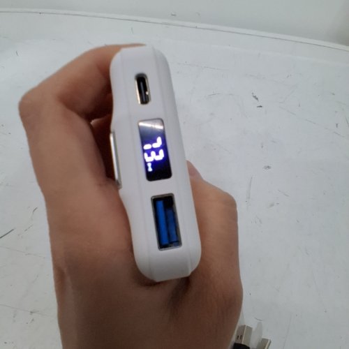 AOGUERBE MAGNETIC MAGSAFE WIRELESS POWERBANK - 10000MAH 22.5W - WHITE - (KT-D001) image 2