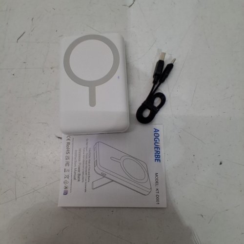 AOGUERBE MAGNETIC MAGSAFE WIRELESS POWERBANK - 10000MAH 22.5W - WHITE - (KT-D001) image 3