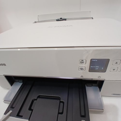 CANON PIXMA ALL-IN-ONE WIRELESS INKJET PRINTER / SCANNER & COPIER WITH AIRPRINT - WHITE (MODEL: TS5320A) image 2