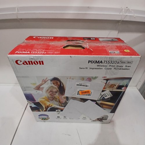 CANON PIXMA ALL-IN-ONE WIRELESS INKJET PRINTER / SCANNER & COPIER WITH AIRPRINT - WHITE (MODEL: TS5320A) image 10