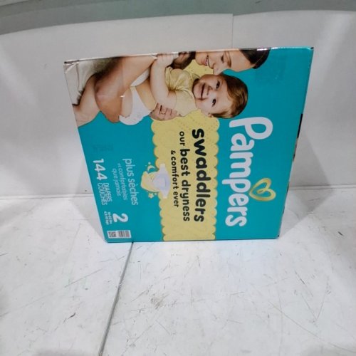 144PK PAMPERS SWADDLERS - SIZE 2 - MULTICOLOR image 3