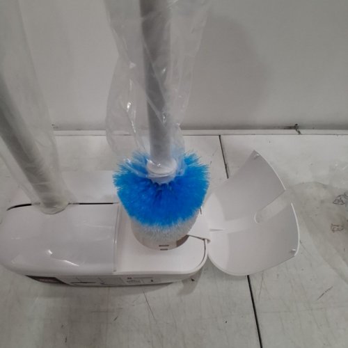 OXO GOOD GRIPS HIDEAWAY TOILET BRUSH AND PLUNGER COMBO SET - WHITE (MODEL: 1373580) image 4
