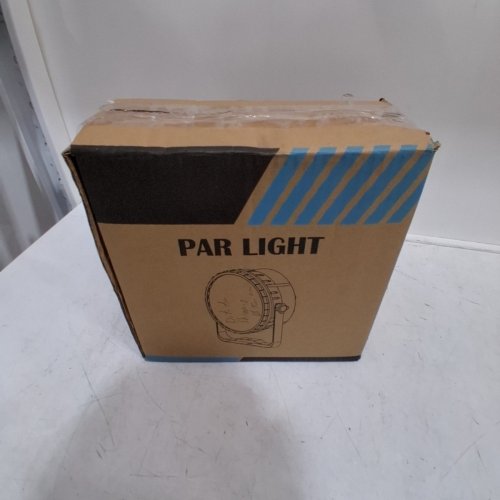 YUNHION DJ PAR SLIM STROBE LIGHT, COLOUR CHANGING/FLASHING/SOFT SPOT LIGHT, 60LED RGB, 90W- BLACK- (MODEL: LPC180). image 5