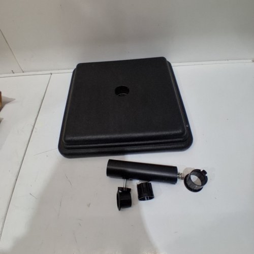 US WEIGHT WEIGHTED UMBRELLA BASE - 40 LBS - 16.5" X 16.5" - BLACK (MODEL: FUB41B) image 3