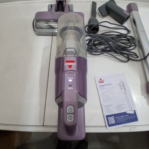 BISSELL POWERCLEAN CORDED PET HAIR STICK VACUUM CLEANER - PURPLE/GREY (MODEL: 4221C) image 2